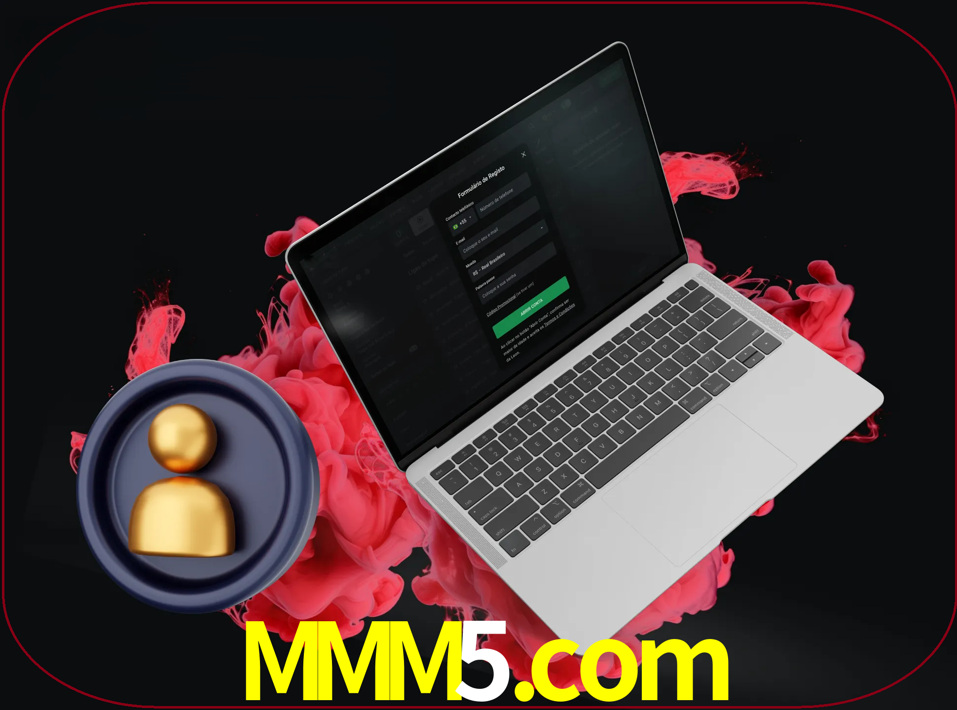 No cabeçalho do site mmm5, clique no botão que o levará a um formulário especial onde terá de introduzir as suas informações actuais.