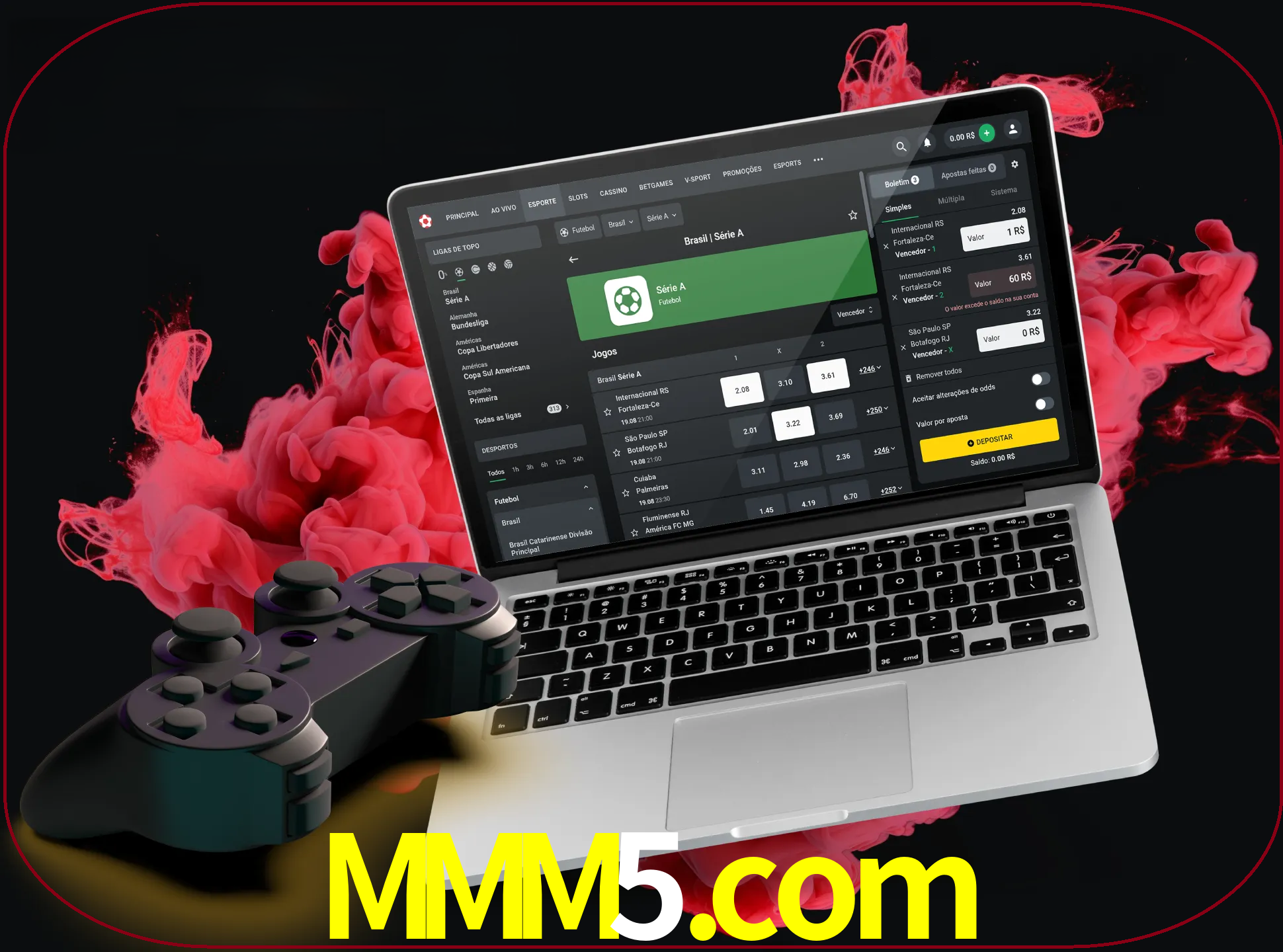 Visite a secção especial de jogos de vídeo em mmm5 para descobrir em que jogos pode apostar e ganhar muito dinheiro.