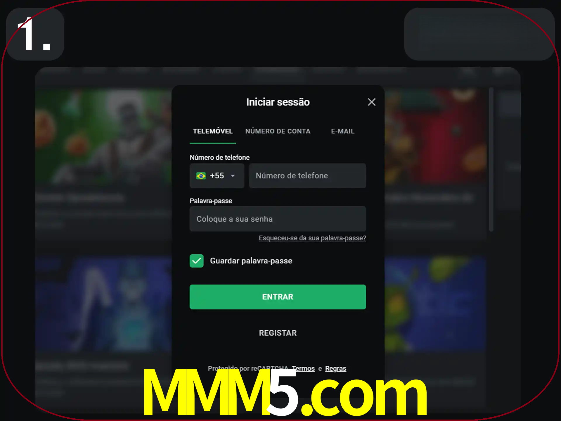 Acesse o site.